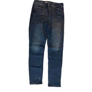 Old Navy Skinny Jeans Power Straight High Rise Secret Slim Pockets Blue SZ 8/29R